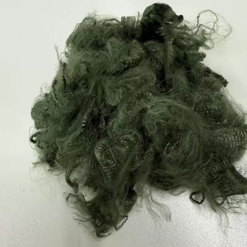 Armeegrün Aramid Kurzfaser